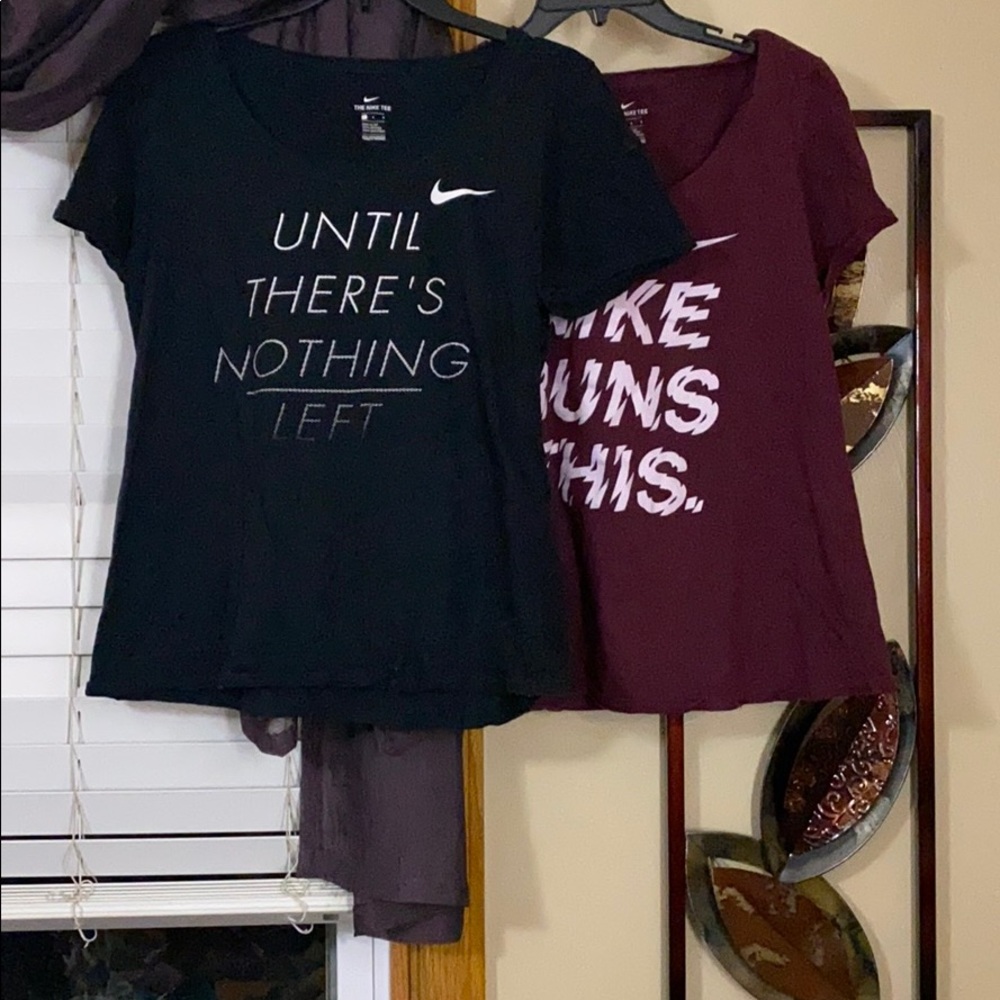 Two nike T-shirt’s LG